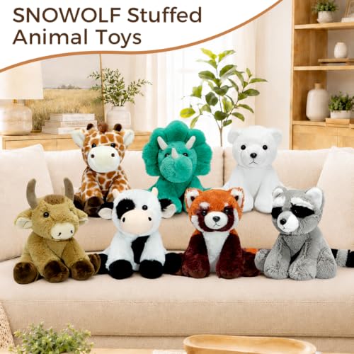 Raccoon Weighted Stuffed Animal Toys, 9in Soft Cute Plush Pillow, 2.1 LBs by SNOWOLF - Used condition - Image 3
