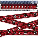 10 Pcs Halloween Decorations Caution Fright Tape Bundle 3inx20ft Caution Tape Halloween Party Decorations Indoor for Haunted Houses Party Door Danger Areas Decor (Black Red)