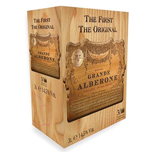 Grande Alberone - Rosso Vino Italia Rotweincuvée trocken Bag In Box Eichenfassgereifter Rotwein für Genießer - 3,0l