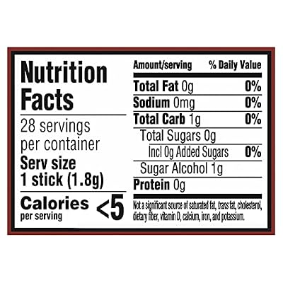 Trident Cinnamon Sugar Free Gum, 6 Pocket Packs of 28 Pieces (168 Total Pieces)