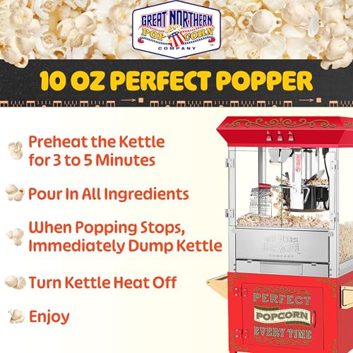 image for Great Northern Popcorn Company 5995 10 oz. Perfect Popper Popcorn Mach