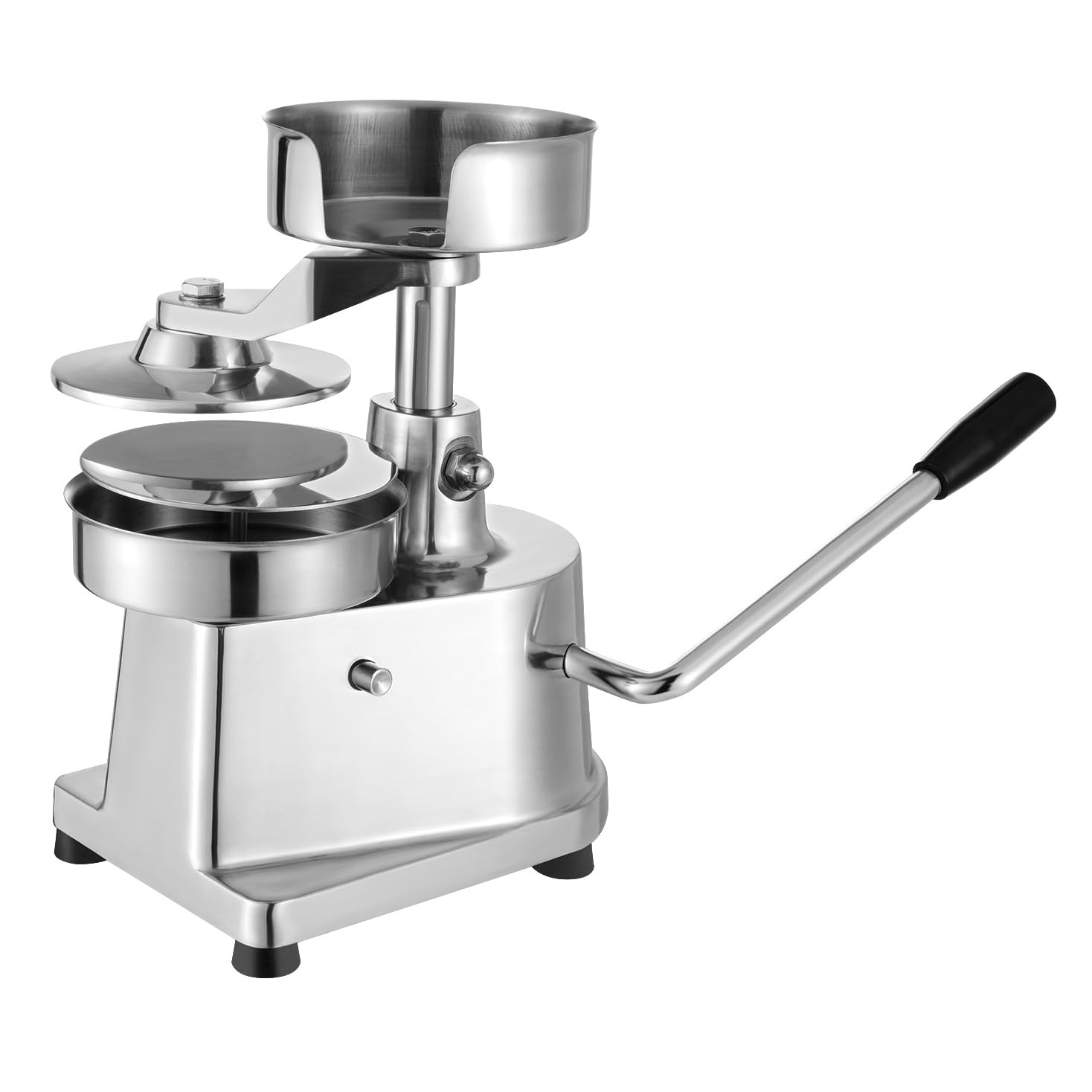 Robuste Burgerpresse, Hamburger-Patty-Maker mit 500 Pergamentpapierbögen für perfekte Rindfleisch-Patties, ideal zum Grillen, Grillen & Mahlzeitenvorbereitung