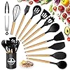 Silicone Kitchen Utensil Set, 12-Pi...