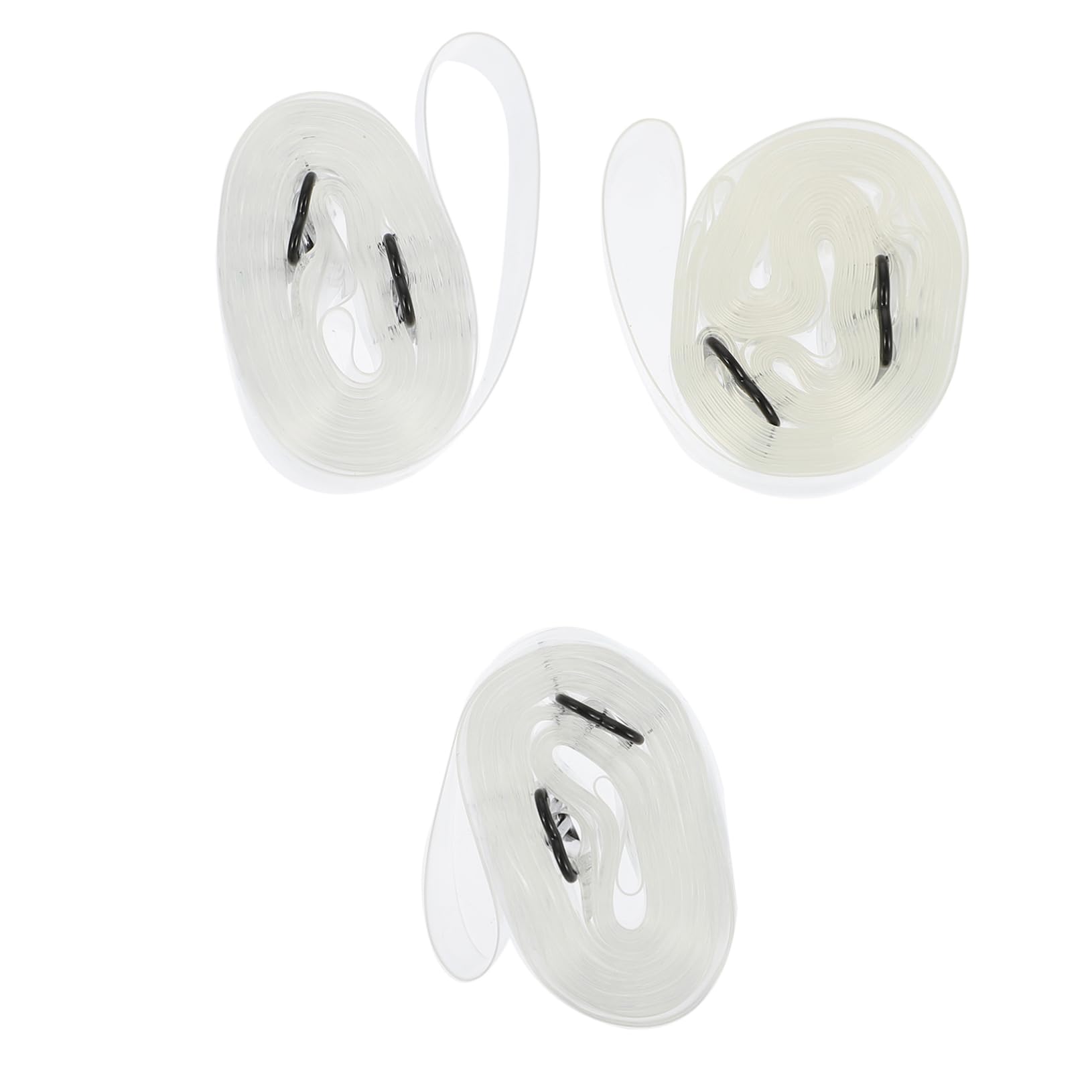 Totority 3sets Piano Sheet Music Holder Music Score Fixing Belt Book Fixing Belt Piano Accessory Portable Band 3pcs*3