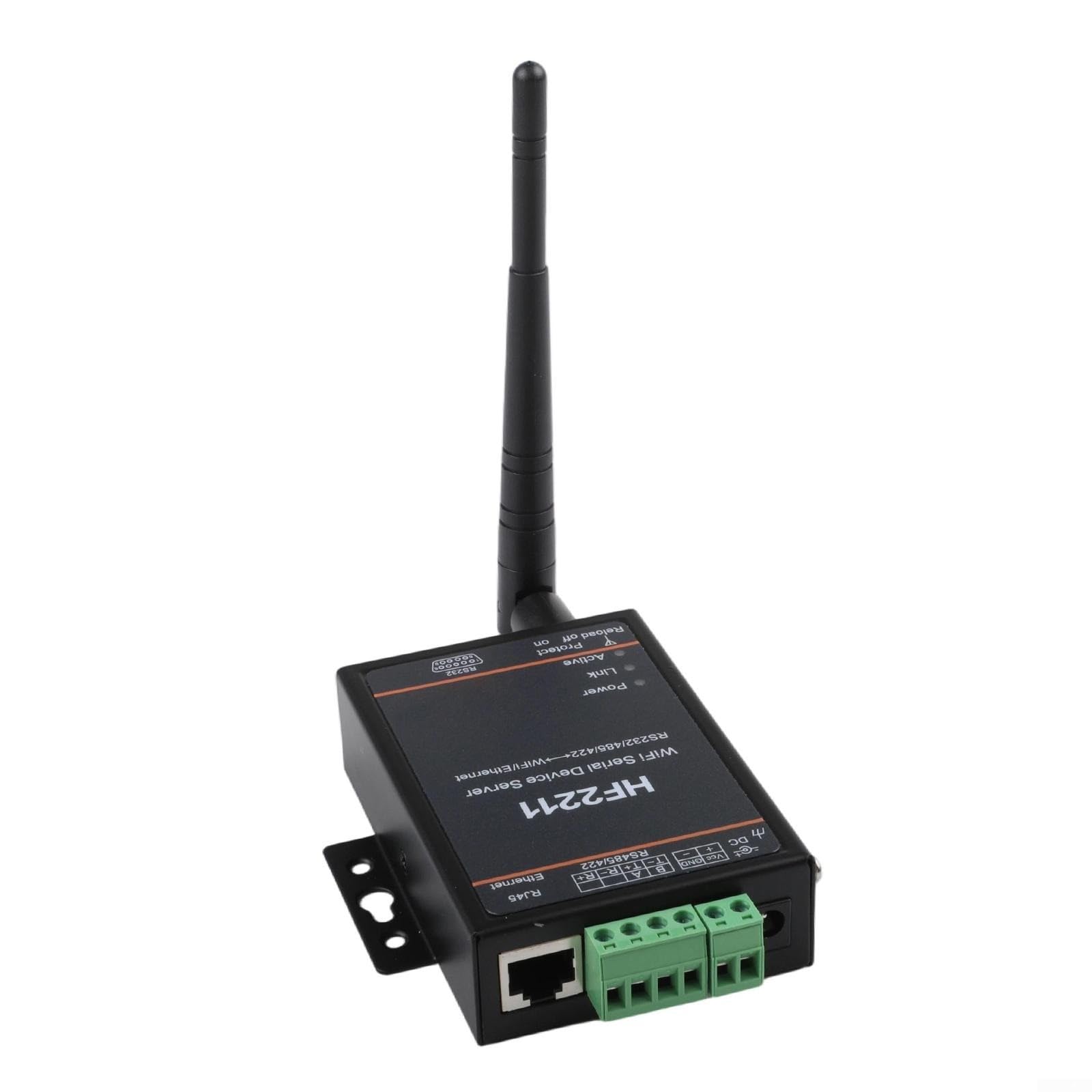 Módulo de servidor del puerto serie HF2211 que convierte RS232 RS485 RS422 a Ethernet con soporte WiFi para el protocolo Modbus TCP y la seguridad de TLS