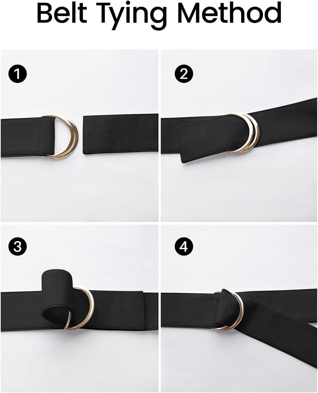 ZESICA Womens Summer Button Midi Dresses 2026 Flutter Short Sleeve Belted Business Casual Work Long Dresses with Pockets - Image 8