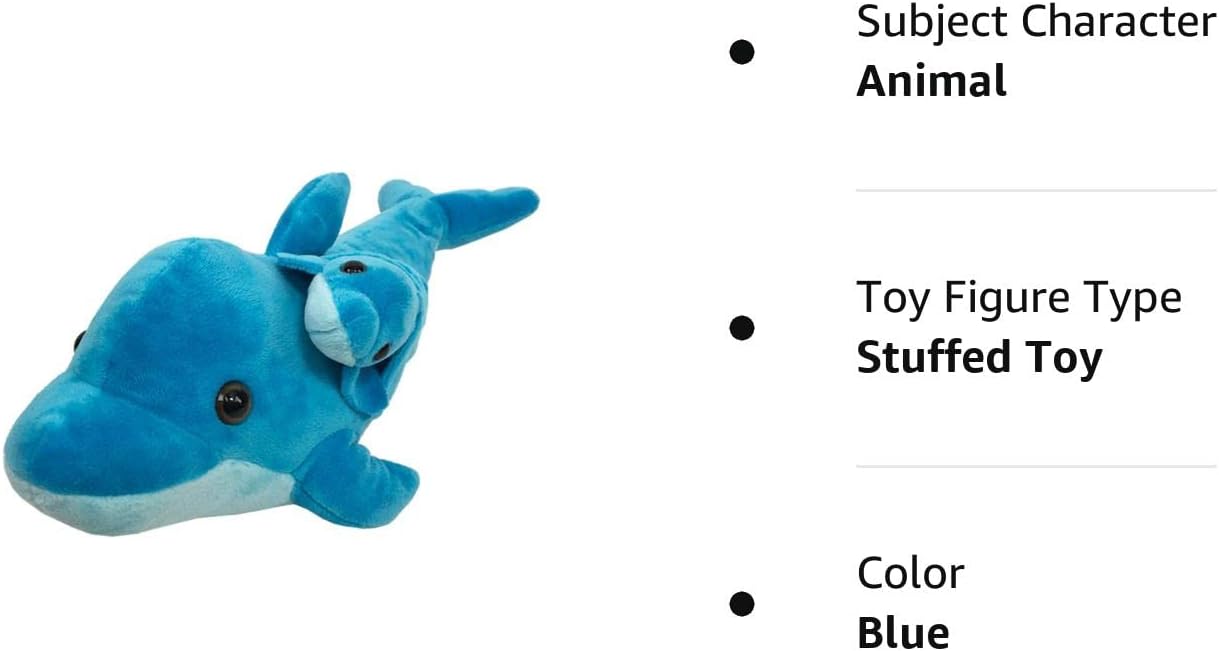 Fun Stuff 18" Flamingo Stuffed Animal (Dolphin)