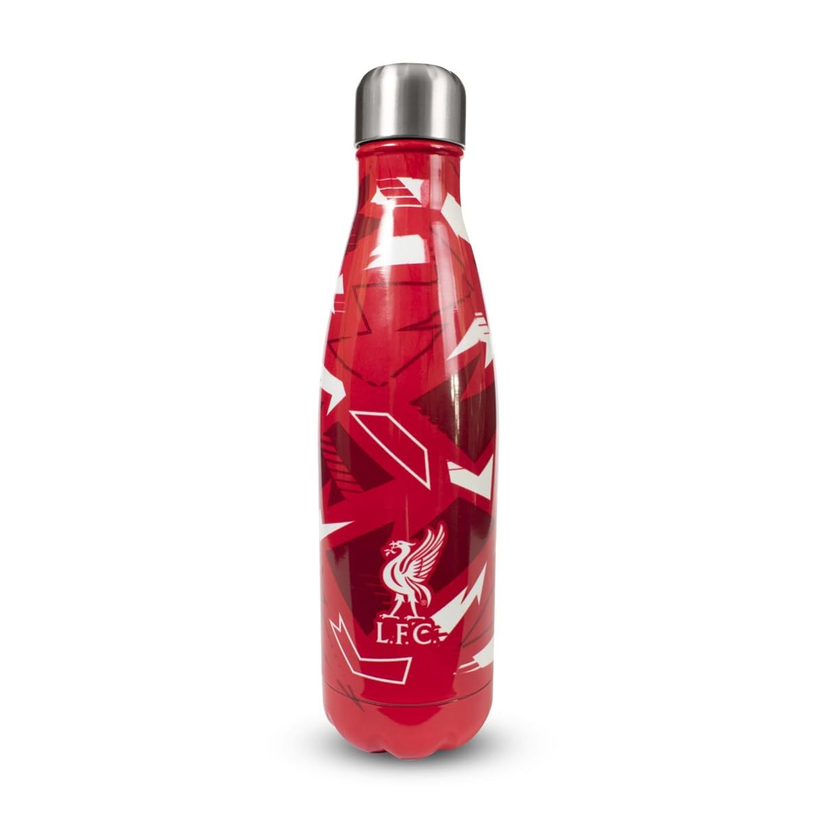 Hy-Pro Officially Licensed Liverpool F.C. Thermal Bottle - Stainless Steel, Double Wall, Vacuum Flask, Fade Design, Lightweight, Leakproof, Great Football Gift Idea