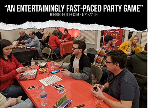 Rookie Mage Games Don't Get Stabbed!: The Party Game Where You Get To Kill Your Family And Friends (For Pretend). Exciting Adult Card Game For Horror Movie Fans! #TOP2