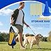 BHHTBB Agility Set Hunde Hürden Steckhürdenset Kinder, Hindernisse für Kinder Hunde Parcour zum Springen, Cavaletti Hund, 8 Kegel 23cm Höhe + 8 Stangen 80cm lang, für Trainingsübungen