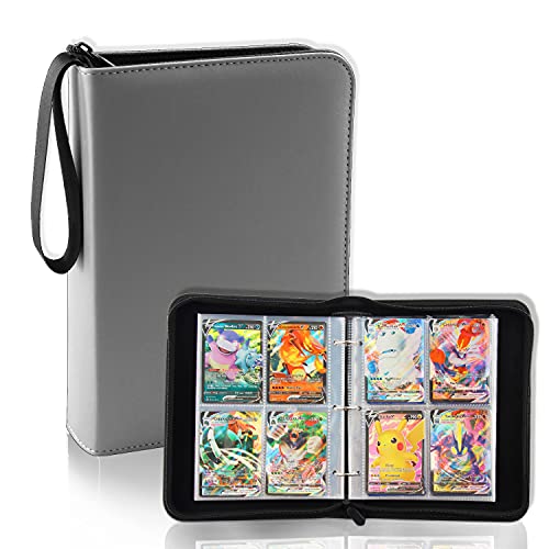 Esportic Album Carte Collectionner, Livre Carte Collection, Carte Album,Classeur Pour Cartes à Collectionner, Albums GX EX Trainer Livre de Cartes de Collection,Cahier Range Classeur Carte 400 Cartes Cover