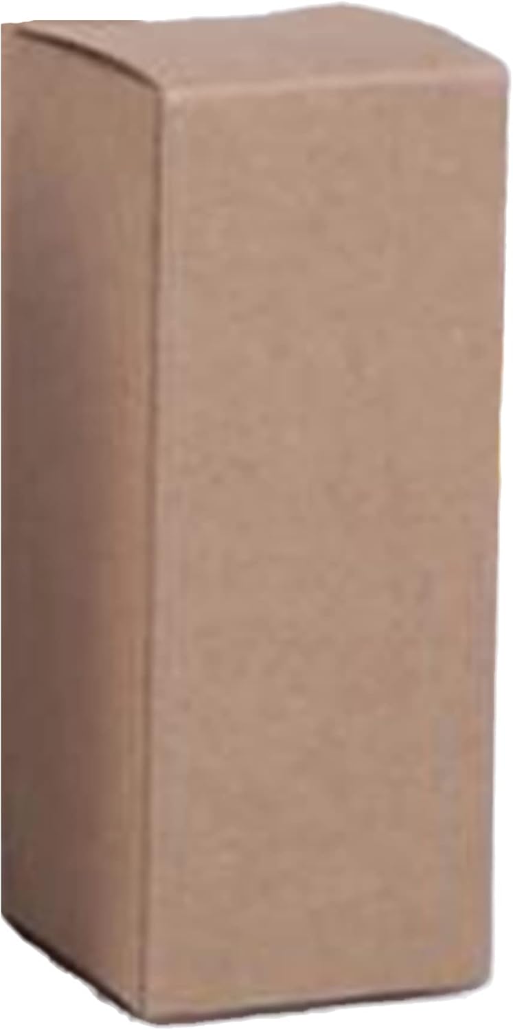 50Pcs-10Ml/20Ml/30Ml/50Ml/100Ml White Black Kraft Paper Box For Dropper Bottle Essential Oil Sprays Package