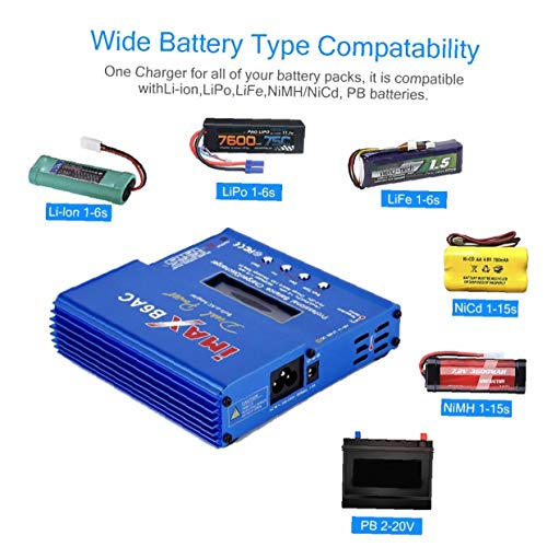 Professionnel iMAX B6AC intelligente weegschaal, compacte oplader/ontlader, US-plug T-machines met vaste hardware… - Afbeelding 8