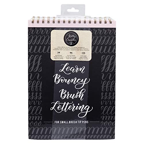 Cahier Kelly Creates Bouncy Workbook pour maîtriser l'art de la calligraphie moderne
