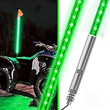 UTVJATV LED Whip Green Lights for Can-Am Maverick X3 UTV ATV Sand Dune Buggy...