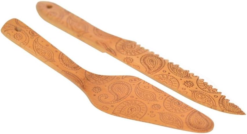 Bambum B2657 Minne-Cake Serving Set, Brown