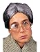 Loftus Mrs Claus Round Old Granny Costume Costume Glasses, Metallic, One Size