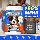 10-in-1 Probiotika für Hunde - 500g Leckerli mit wertvollen Kulturen & Präbiotika. Für das tägliche Wohlbefinden. Einfache Fütterung, hohe Akzeptanz. 300 Snacks