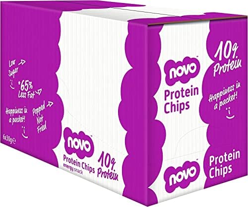 Novo Nutrition Protein Chips Cheese (Box of 6 x 30g)