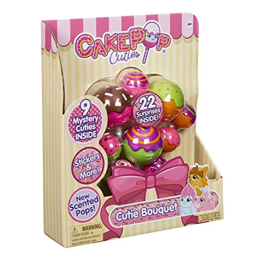Basic Fun Cakepop Cuties - Cakepop Bouquet – Squishies – Includes 25 Surprises! #TOP6