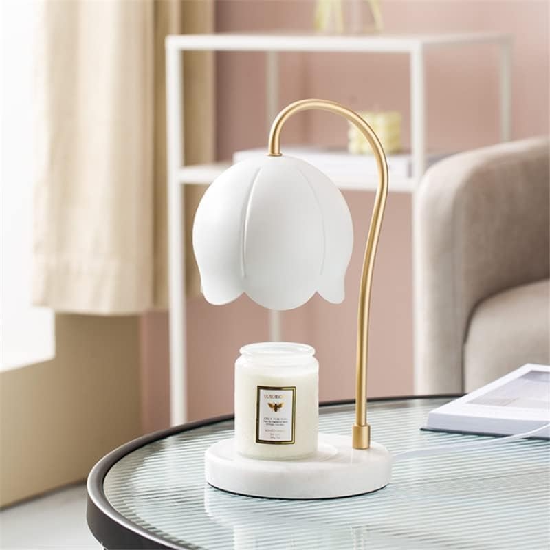 Aromatyczna Lampa Podgrzewająca Świece, Lampy Podgrzewające Świece, Topiący Się Świeca Aroma Ściemniacz Lampa Stołowa Aromaterapia Zapachowy Podgrzewacz Do Wosku Marmurowe Światło Nocne Dom Weseln