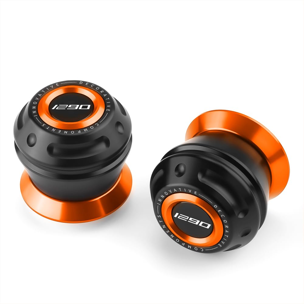 Modeer Per 1290 Super Adventure/S/R/T 1290 Super Duke GT/R/RR/R EVO Moto Protezione Anteriore Forcella Ammortizzatore Protezione Anticaduta 1290 Accessori (1290-Arancia)