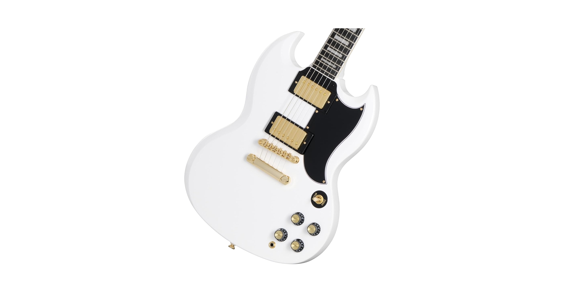 Amazon | Epiphone/Inspired by Gibson SG Custom Alpine White
