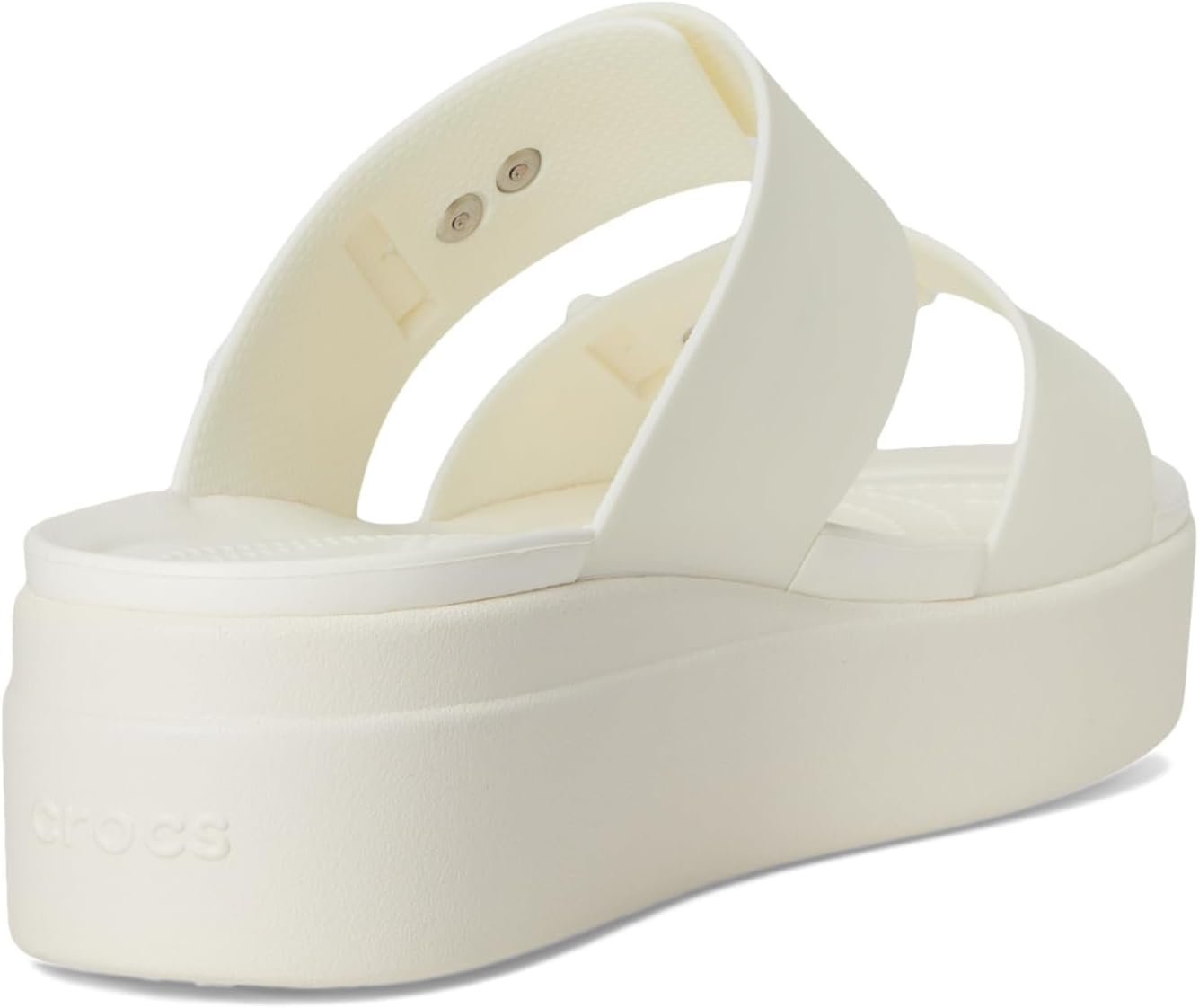 Crocs Women's Brooklyn Buckle Low Wedges - Image 5