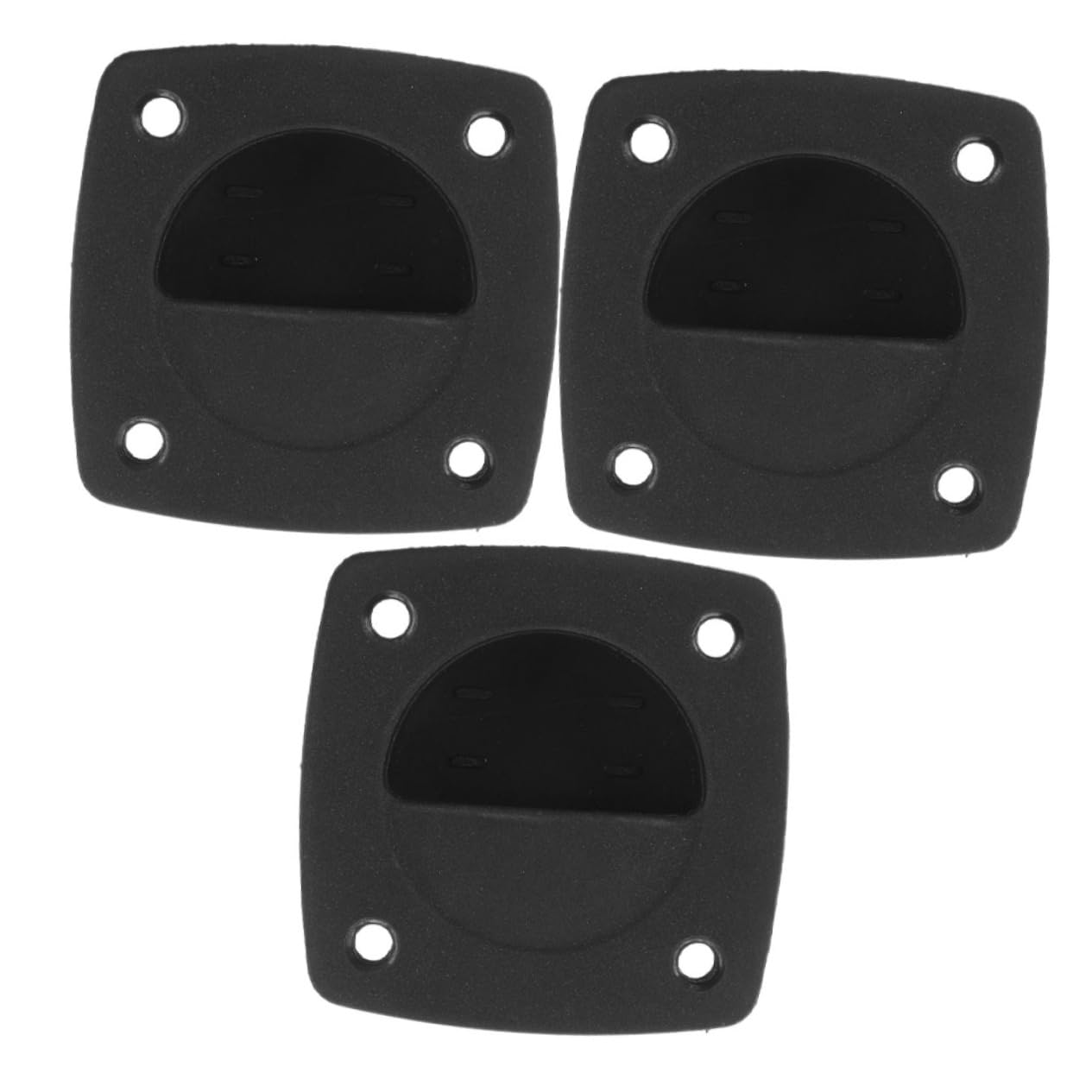 Toyvian Boot Hatch Griff Kunststoff Flush Pull Handle Recessed Lid Handle Für Wohnwagen Und Möbel Für Schränke Und Decks