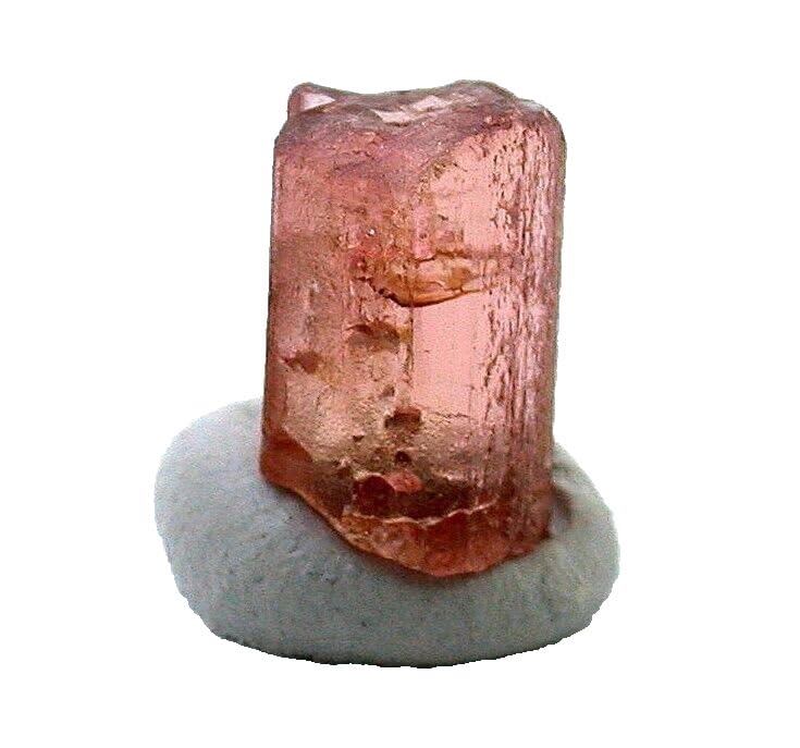 1.27 Gram 6.35 Carat Brazilian Highgrade Pink Tourmaline Specimen Crystal TSC15