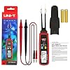 UNI-T UT116C Digital Smart SMD Tester Intelligent Diode Continuity Resistor Capacitor LED Battery Test Mini Multi Tester, 6000 Counts Auto Ranging, Resistance Capacitance DC Voltage