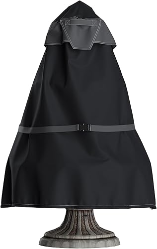 Funda para fuente de jardín Oxford impermeable para invierno al aire libre, estatua de fuente de jardín, cubierta protectora de invierno, resistente