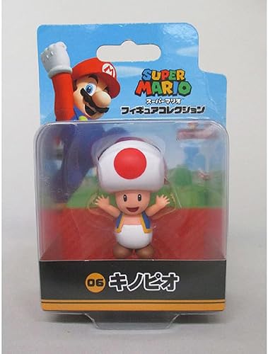 Miniatura 6 de Sanei Boeki Super Mario Figura Colección Sapo 1.57 x 1.57 x 1.96 pulgadas FCM-006 Japan Import con lápiz óptico original Touch Pen