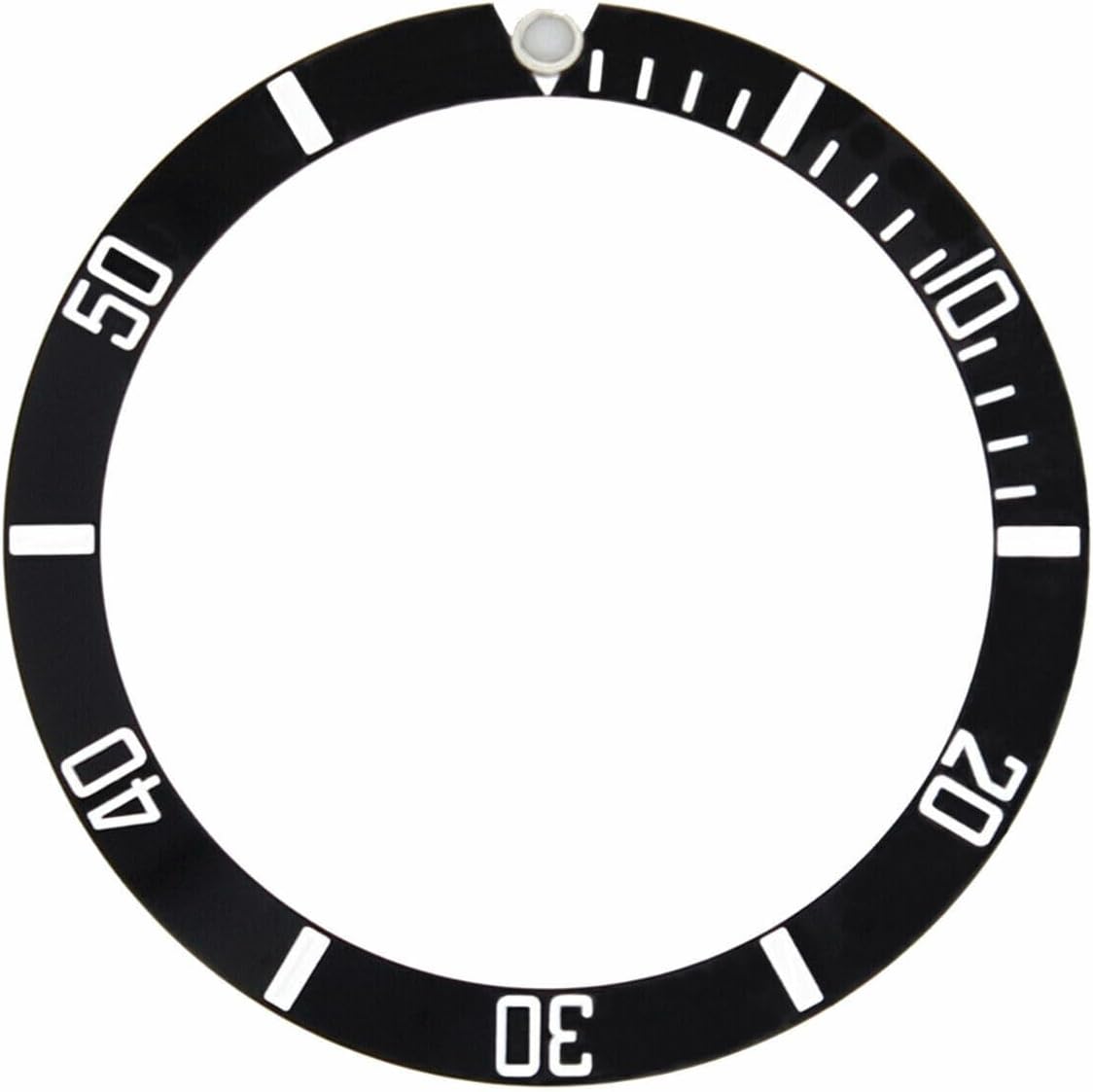 Ewatchparts Bezel Insert Compatible With 40mm Invicta Watch 9937Ob Pro Diver Watch Black
