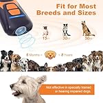 Dog Bark Deterrent Devices, Rechargeable Ultrasonic Anti Barking Device for Dogs, Dog Bark Control Devices 50FT Range Safe for Dogs & Human Portable Indoor Outdoor, Dog Training & Behavior Aids - Image 5