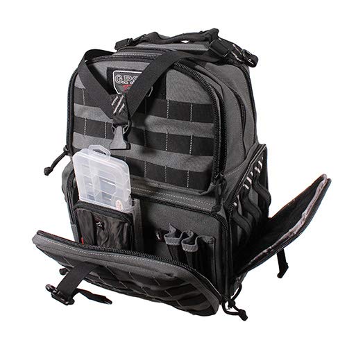 G5 Outdoors GPS Handgunner Range Rucksack – Mit Schaumstoff-Fach Für 4 Pistolen & Magazine