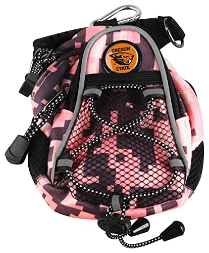 LinksWalker Oregon State Beavers - Mini Day Pack - Pink Digi Camo Cross Body Waist Pack Bag