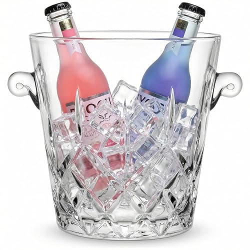 Bendbo 2-Liter Party Ice Bucket, Portable Cocktail Bar Beverage Bucket,