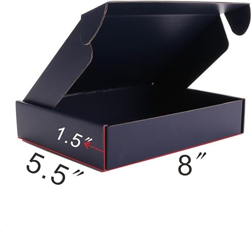 Miniatura 27 de Cajas de embalaje de envío verdes kaxilu 20pcs Cajas de envío L10.5xW6.3xH2 pulgadas Embalaje adecuado para comercio electrónico Verde-20