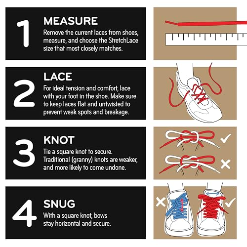 Image of The Original Stretchlace | Elastic Shoe Laces | Round Stretch Shoelaces