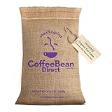 Coffee Bean Direct Unroasted Organic Fair Trade Jamaican Blue Mountain Style, 5 Pound (Pack of 1)