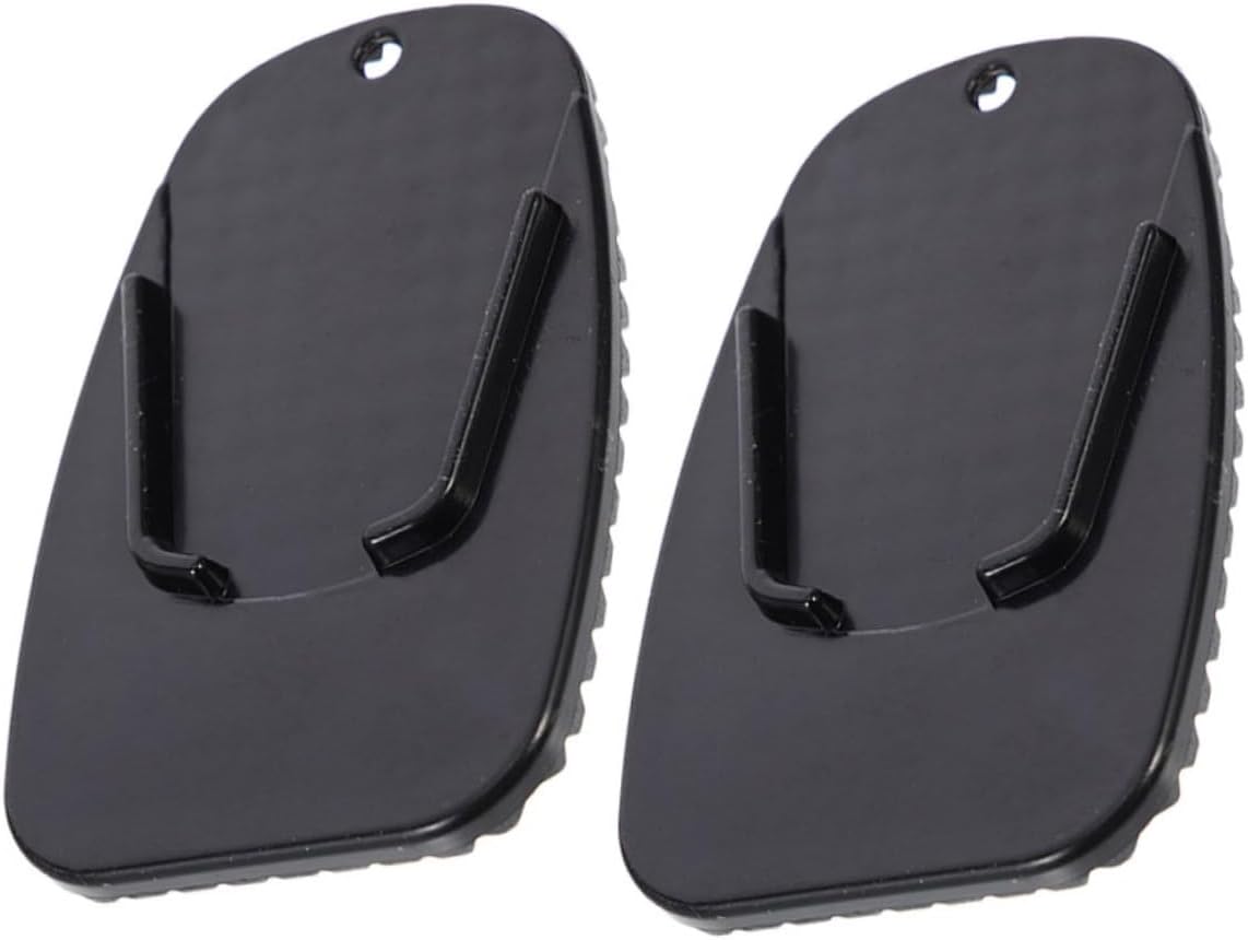 2pcs Motorcycle Kickstand Pad Slip Support Plate for Side Stand for Motorbike Models Precision Crafted for Durability and Safety
