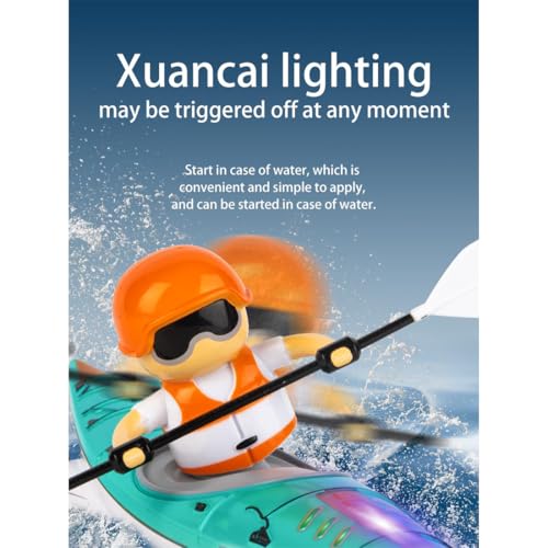 Kayak télécommandé étanche résistant aux infiltrations d'eau en lac - 4