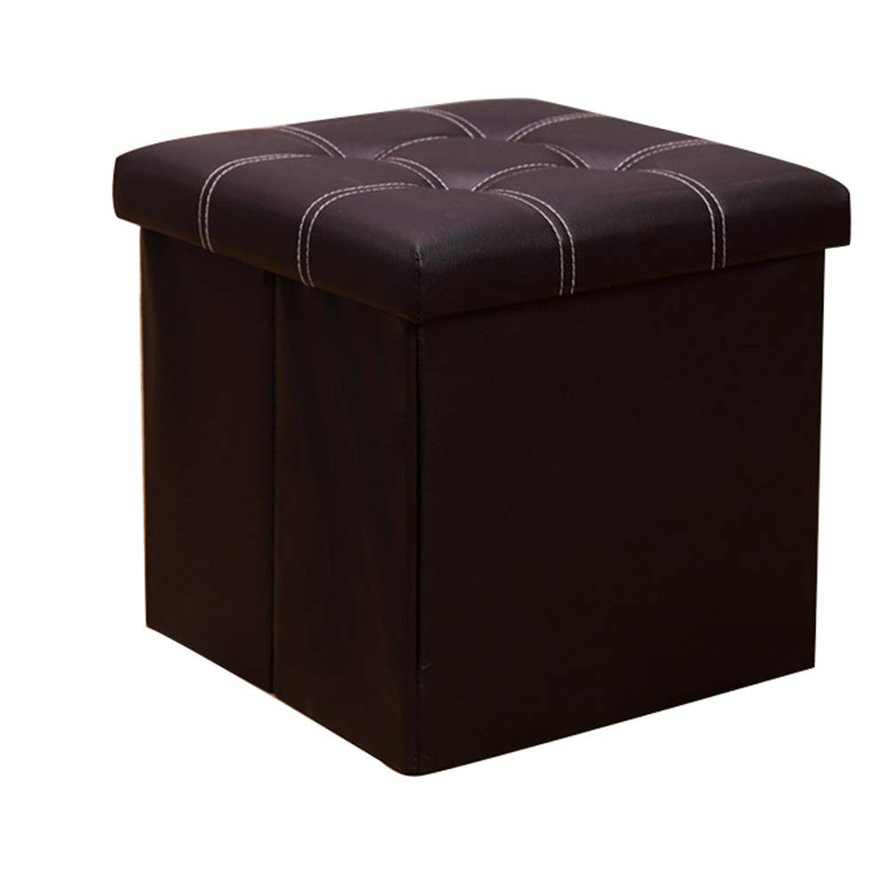 Repose-Pieds pliable contre le manque de place : Tabouret Cube en PU carré