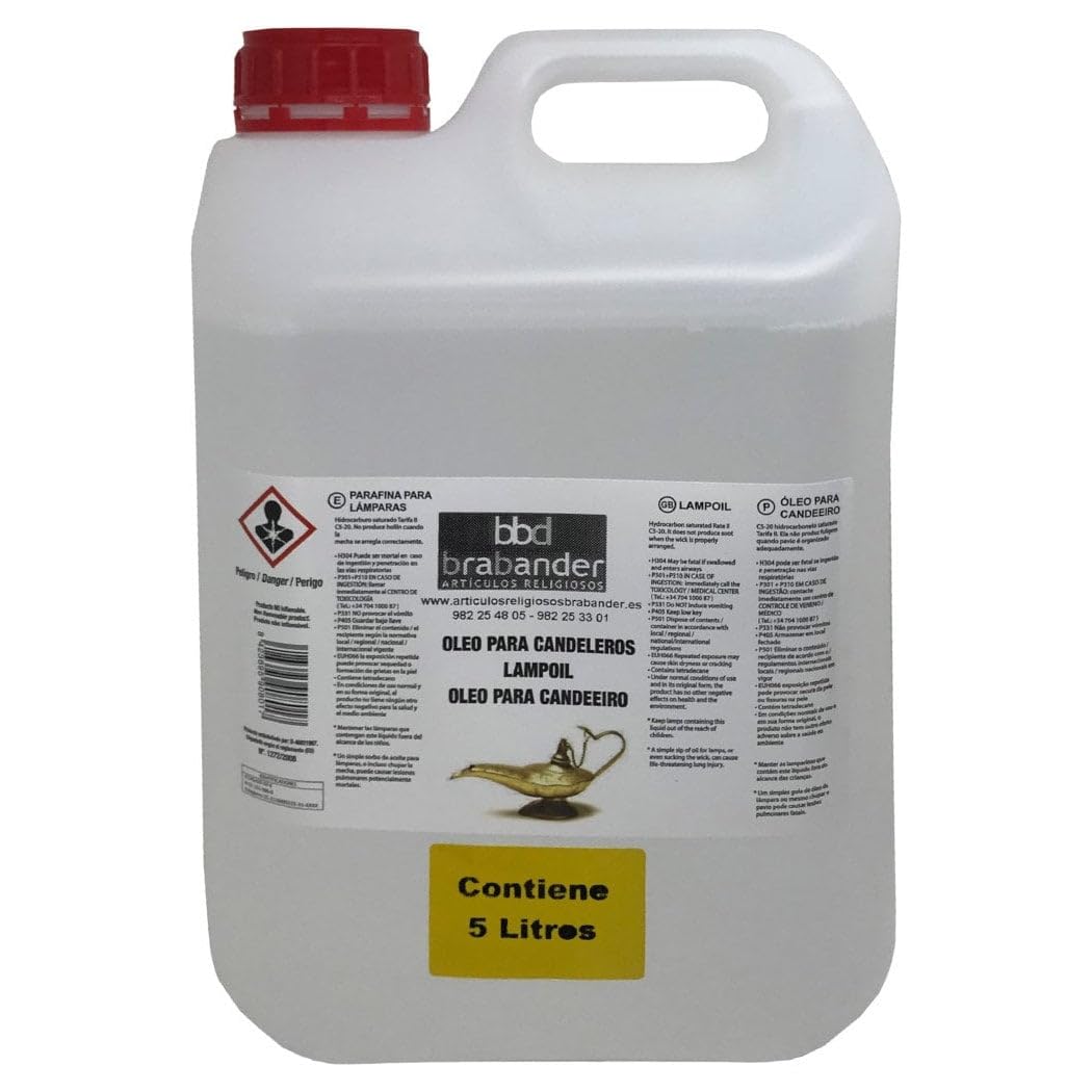 Cire liquide bougies 5L à combustion propre et sans fumée noire