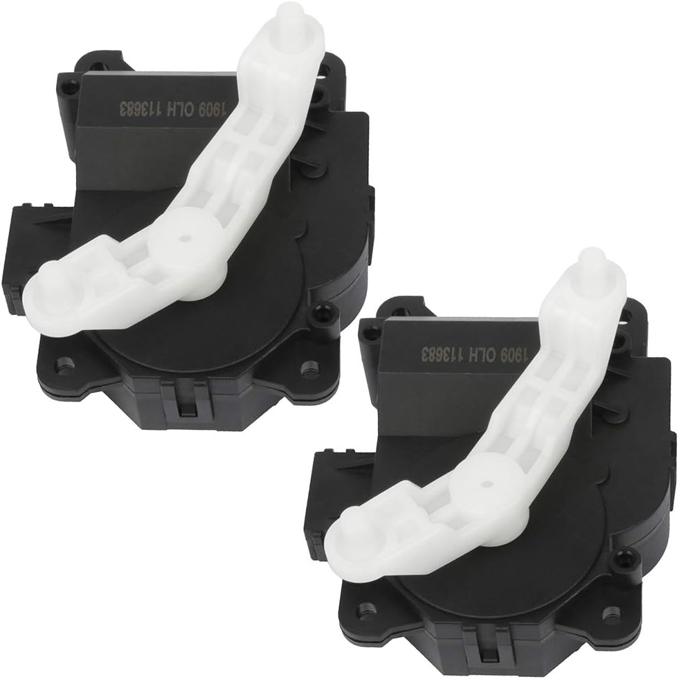 HVAC Blend Door Actuator OCPTY 604-881 Air Door Actuator Compatible 2003-2007 for Honda for Accord (2PCS)