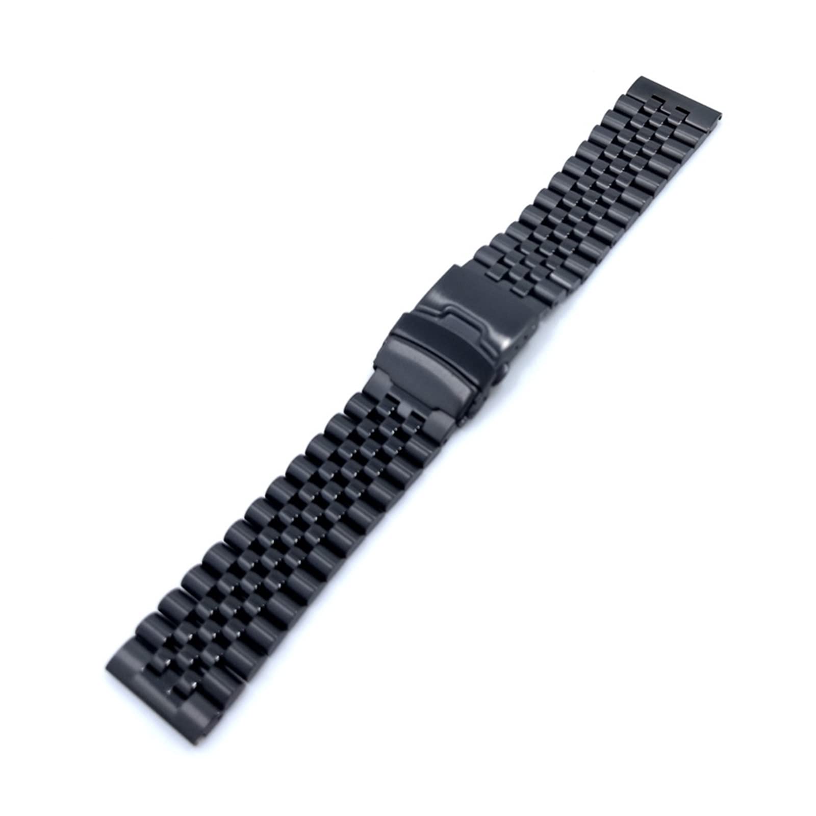 Bracelet de montre acier inoxydable 22mm boucle solide libération rapide - 7