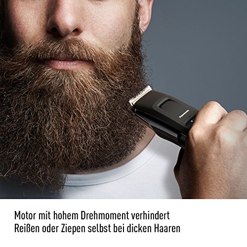 Panasonic ER-GB96 Bartschneider, 58 Längeneinstellungen 0,5-30mm, Hochdrehmotor, 4 Aufsätze, Detailschneider, IPX7 Waschbar, 50 Min Kabellos – Ansicht 4
