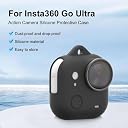 Yantralay Protective Silicone Case with Lens Cap for Insta 360 GO Ultra | Scratch Proof Flexible Shell | Lightweight Soft Cover for Outdoor Shooting gallery image