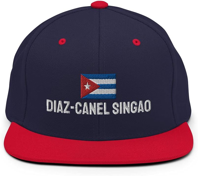 Diaz-Canel Singao (Embroidered) Snapback Baseball Hat